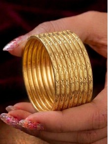 Gold Plated Bangles